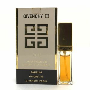 GIVENCHY ジバンシー Ⅲ トロワ パルファム 7ml ☆残量たっぷり　送料220円.