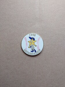 【匿名配送ヤマト便】横浜ベイスターズ 友の会 1998年 ピンズ ピンバッチ ピンバッジ MEMBERSHIP 記念グッズ レア