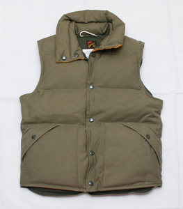 ミスターフリーダム　ダウンベスト Mister Freedom Sateen Down Vest S ダウンパック