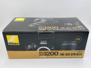 Nikon D3200 VR Kit AF-S DX NIKKOR 18-55mm f/3.5-5.6G VR BLACK 元箱のみ ##S011