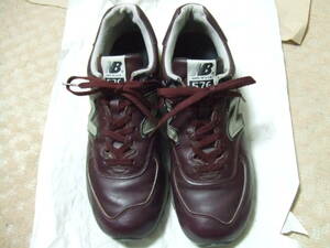 【値下げ】New Balance（ニューバランス）M576CD(コードバン) Made in USA　オールレザー