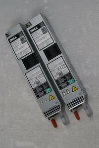 S0093 (2) & L 【2個セット】 Dell PowerEdge R410 の 冗長 電源 550W / 0X185V D550E-S1 DPS-550AB-8 A / 80PLUS PLATINUM 