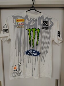 DC ケンブロック モンスターエナジー フォード Tシャツ DC KEN BLOCK MONSTER ENERGY FORD 43 古着