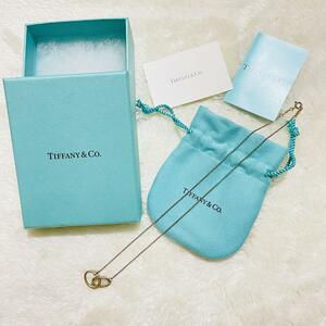 TIFFANY&Co ティファニーダブルループネックレスシルバー