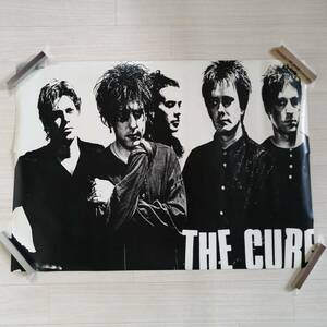 THE CURE 白黒ポスター キュア メンバー 美品 グッズ