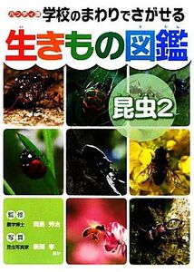 ハンディ版 学校のまわりでさがせる生きもの図鑑 昆虫(2)/岡島秀治【監修】,新開孝【ほか写真】