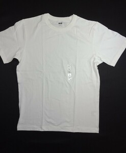 ユニクロ　 クルーネック 　Tシャツ　 新品　　Lサイズ　　白