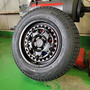 新品 国産 スタッドレス 16インチタイヤホイール 4本セット YOKOHAMA ICEGUARD SUV G075 215/70R16 225/70R16 デリカD5 RAV4 CX5 ラブフォ