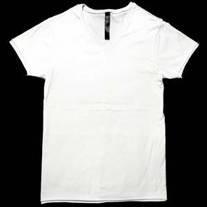 定価1.3万 wjk 2ply cut-off V-neck S/S Tシャツ akm ジュンハシモト 1piu