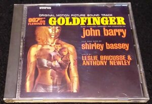 007/ゴールドフィンガー　サントラCD★ジョン・バリー　シャーリー・バッシー　Goldfinger Soundtrack John Barry　Shirley Bassey