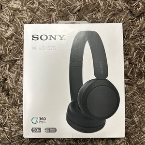 新品未使用品 ヘッドホン SONY WH-CH520 ブラック