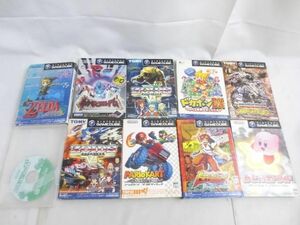 【同梱可】中古品 ゲーム ゲームキューブ ソフト 10点 カービィのエアライド ポケモンコロシアム 等 グッズセット