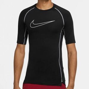 新品 送料込 NIKE PRO DRI-FIT TOP 2XL(XXL)サイズ 黒 ナイキ プロ ドライフィット ショートスリーブ コンプレッション トレーニング RUN