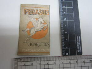 PEGASUS TOA TOBACCO　煙草　包装紙　煙草資料