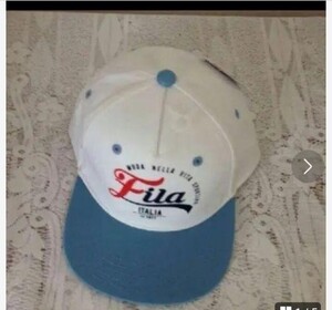 FILA キッズキャップ　新品 全国どこ送っても送料無料でお届けします。