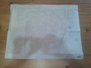 古地図　白馬町　　2万5千分の1 地形図　　◆　平成13年　◆　富山県　長野県