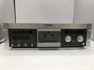 【STUDER 】スチューダー A170 カセットデッキ 通電のみ確認 本体のみ【いわき鹿島店】