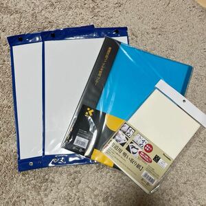 ◎ 書道道具　作品展示用ホルダー　書道作品ファイル　吸い取り紙　セット　未使用　保管品