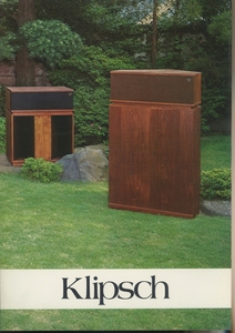 Klipsch スピーカーカタログ クリプシュ 管7760