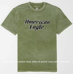 〓ラスト!! アメリカンイーグル/US XL/AE Graphic Tシャツ/Green