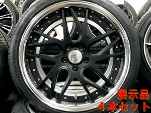 ★ WORK グノーシス CVX クラウン 19インチ 8.5J+40 5H 114.3 245/35R19 未使用展示品 4本 カムリ マークX