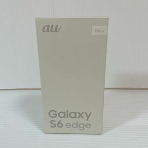 動作未確認 バッテリー膨張あり ほぼ未使用 SAMSUNG Galaxy s6 edge SCV31SWB au 64GB White Pearl ホワイトパール C277