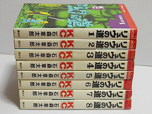 リュウの道　全8巻　石森章太郎　講談社コミックス　3巻のみ初版