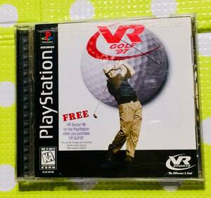 即決『同梱歓迎』PS◇VR Golf 97 ゴルフ プレイステーション◎CD×DVD多数出品中♪z322