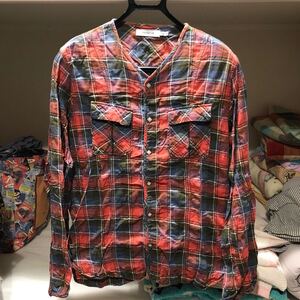 nonnative ROAMER SHIRT - C/P NEL CHECK