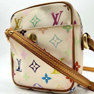 希少品◆大人気品 ルイヴィトン LOUIS VUITTON ショルダーバッグ ポシェット リフト ブロン マルチカラー モノグラム M40055 カメラバッグ