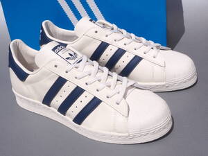 デッド!! US 10/ 28cm 新品!! 限定 21年 adidas スーパースター 82 白ｘ青 SUPERSTAR 82