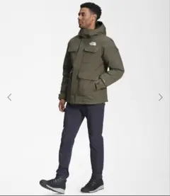 The North Face ダウンジャケット オリーブ