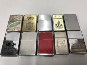 0526.136　ZIPPO ライター まとめ売り　10点 オイルライター ガスライター など