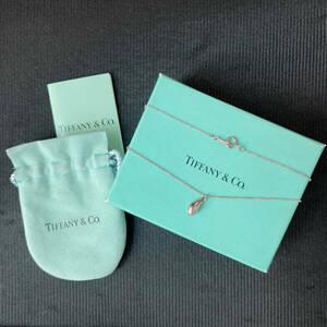 【未使用】ティファニー TIFFANY シルバー925ネックレス ティアドロップ