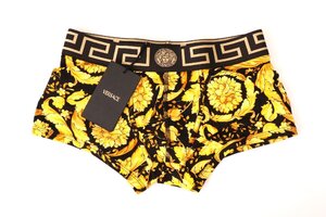 ヴェルサーチ ベルサーチ メンズ バロッコ トランクス 新品 VERSACE 1000957 1A00515 5B010 size3( S相当,EU46,ウエスト約80cm)/3