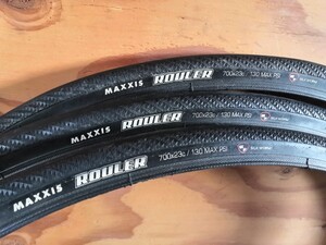 MAXXIS ROULER 700×23c 3本 ピスト トラック 固定ギア 練習用に クリンチャー