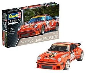 ドイツレベル 1/24 ポルシェ934RSR イェーガーマイスター プラモデル 07031