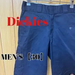 TM177【US輸入】Dickies　ハーフパンツ【メンズ30】ネイビー