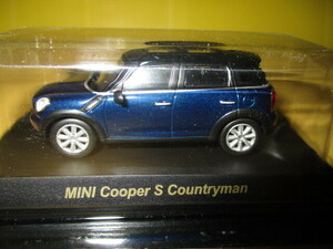 ЖЖ京商1/64ЖЖBMW&MINIЖミニクーパー S カントリーマン 青 MINI Cooper S Countryman