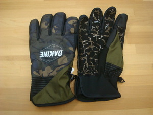 新品DAKINE(ダカイン)メンズスノーグローブCROSSFIRE GLOVE BC237-714 CASCADE CAMO （M）