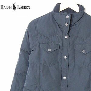 ラルフローレン RALPH LAUREN■ダウンジャケット　ブルゾン/インパクト21■7■ブラック ※NK4717378