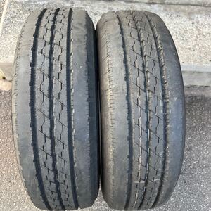 イボ付き　ブリヂストン ECOPIA R201 225/70R16 117/115L LT 夏タイヤ 2本