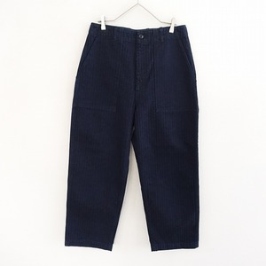 【美品/定価1.7万】オーディナリーフィッツ Ordinary fits *ベイカーパンツ*2ジーンズジーパンワイド(33-2412-469)【02A52】