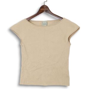 Sybilla シビラ 春夏 ストレッチ★ ノースリーブ ニット カットソー Sz.M　レディース 日本製　E4T01865_8#J