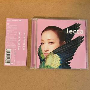 送料無料☆lecca『Step One』初回限定盤CD＋DVD☆帯付美品☆アルバム☆335