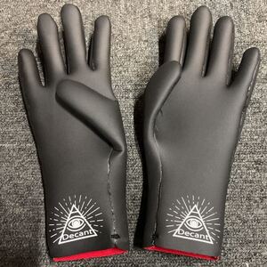 デキャント サーフグローブ 2mm/1.5mm メッシュスキン DECANT SURF GLOVE サーフィン 冬用 保温 ウインター 防寒　サイズＬ