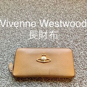 vivienne westwood(ヴィヴィアンウエストウッド) 長財布 ラウンドファスナー ウォレットレザー K