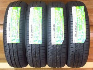 長期保管未使用品 AutoBacs Maxrun Efficia(オートバックス マックスラン エフィシア) 155/65R13 73H タイヤのみ４本 送料4000円