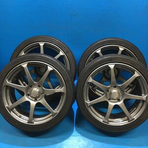 スイフトスポーツ、CR-Z YOKOHAMA AVS MODEL T7　BRIDGESTONE POTENZA RE71RS 215 40 17 4本セット