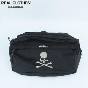 mastermind japan×WILD THINGS/マスターマインドジャパン×ワイルドシングス WAIST BAG ロゴ スカル ウエストバッグ /060